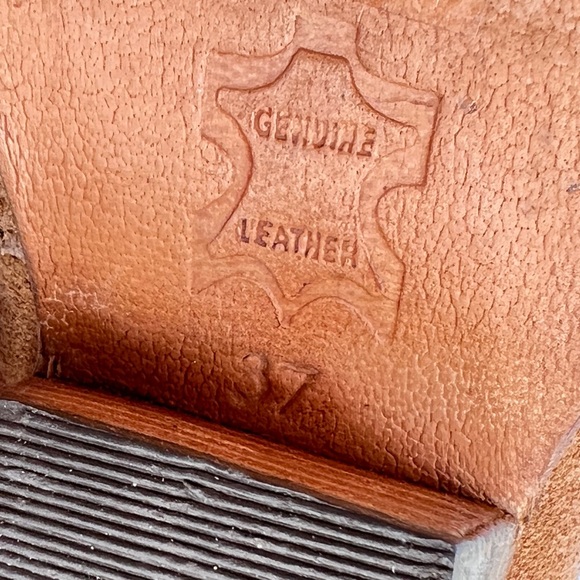 Free People Venture Ankle Boot Suede Tan Bootie Size 37 - Picture 13 of 13